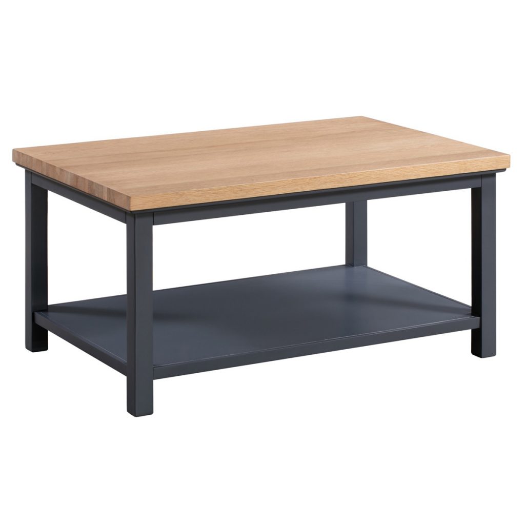 Slate Grey Wooden Coffee Table Interior Flair