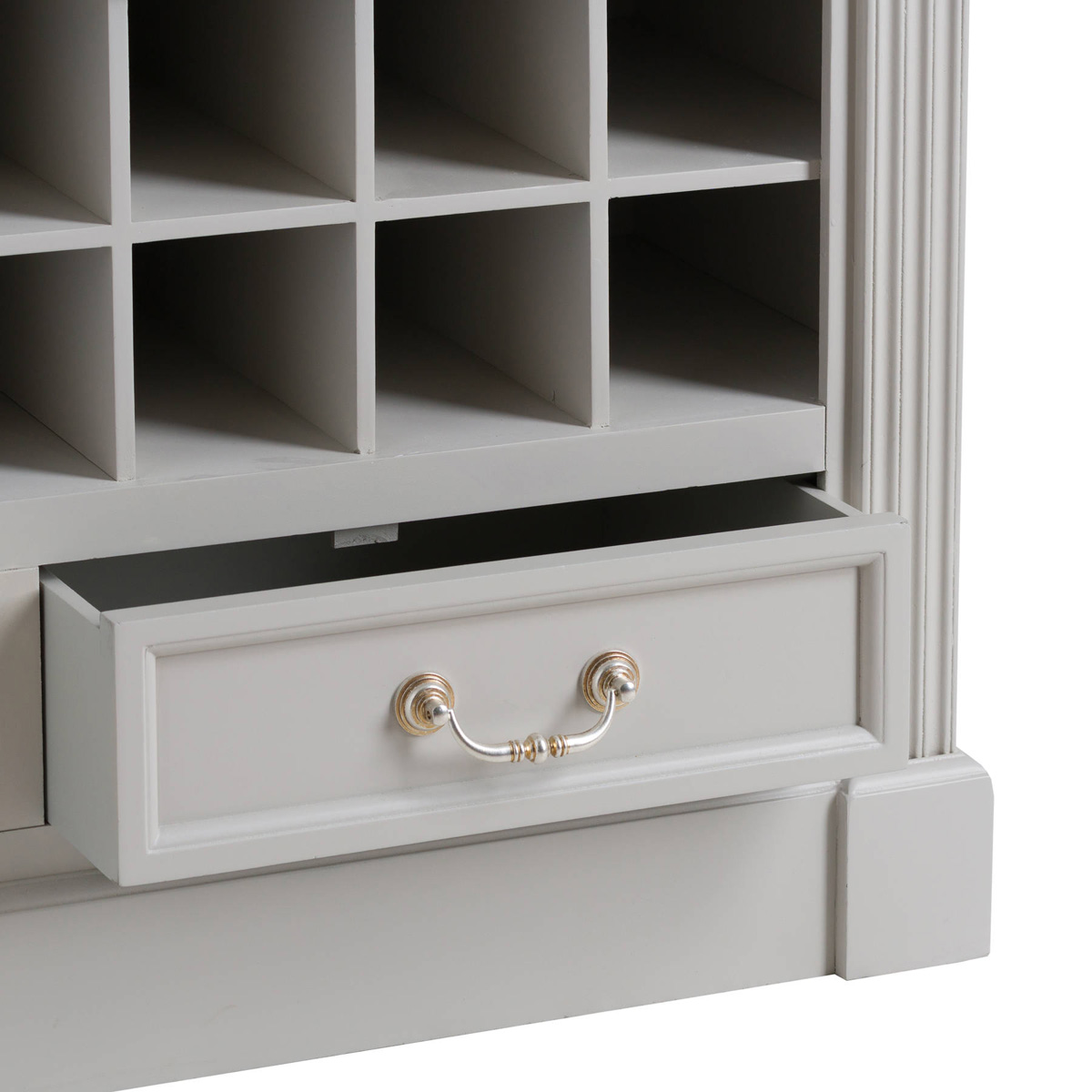 19638b Large Classic White Grey Drinks Interior Flair