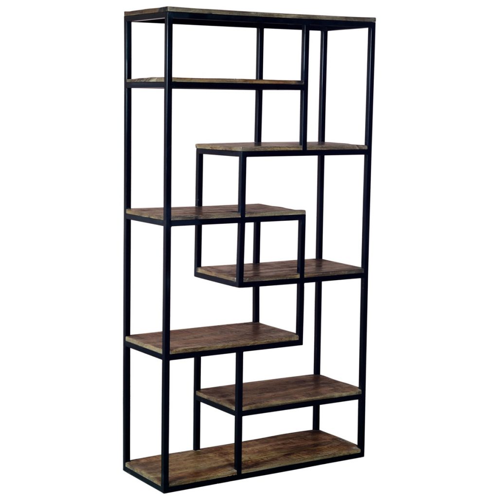 Tall Industrial Style Shelf Unit Interior Flair