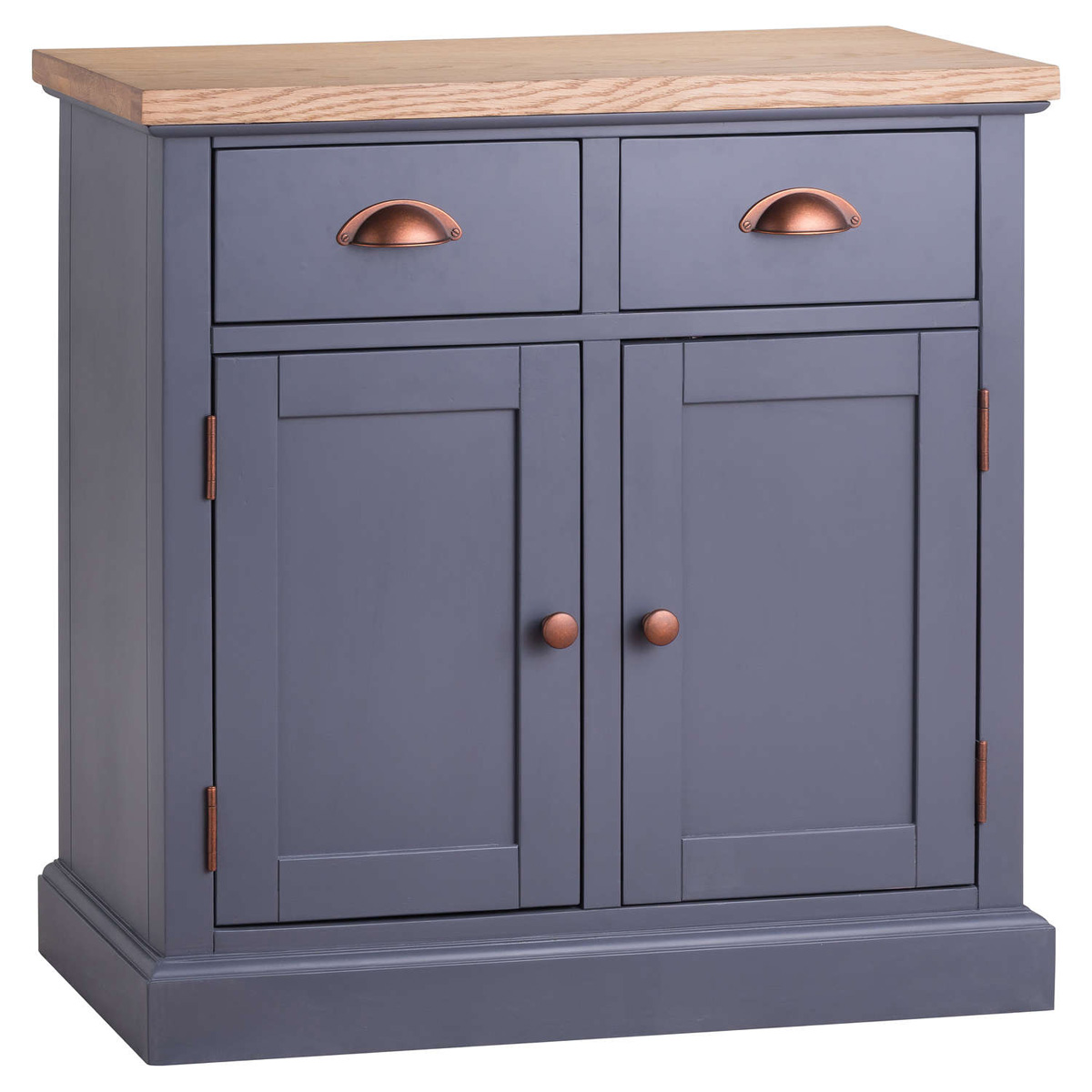 19993 Slate Grey Industrial Copper Sideboard Interior Flair