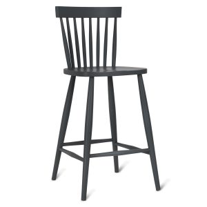 SPBS02_portrait_8 Grey Spindle Bar Wooden Bar Stool