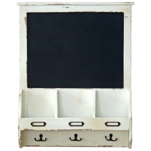 1596 Vintage Style White Chalk Board