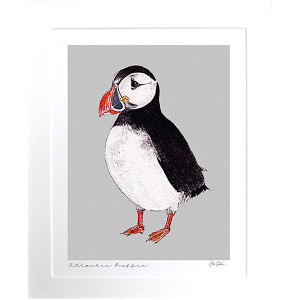 GP45 2 Atlantic Puffin Seaside Fine Art Pr