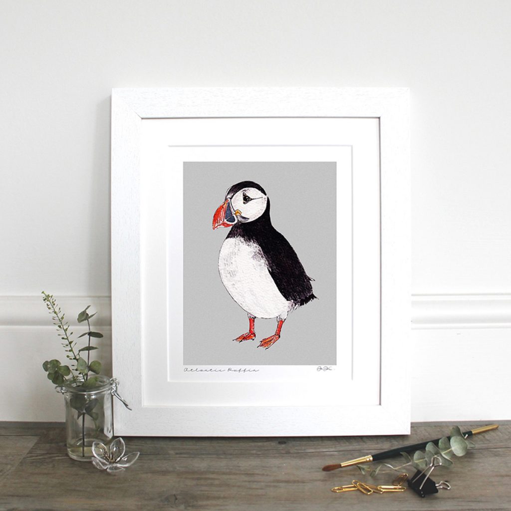GP45 Atlantic Puffin Seaside Fine Art Print