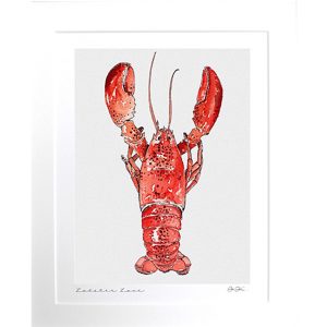 GP46 2 Seaside Lobster Fine Art Print