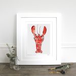 GP46 Seaside Lobster Fine Art Print