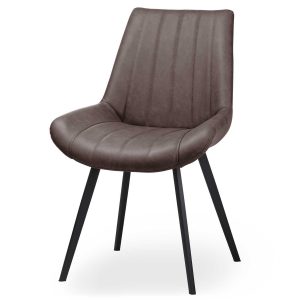 20046 Contemporary Grey Dining Seat Chair