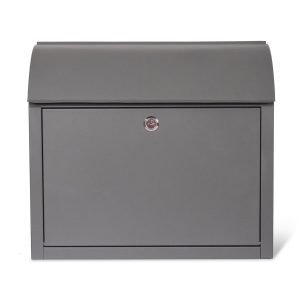 PBCO09_b Contemporary Style Grey Wall Post Box