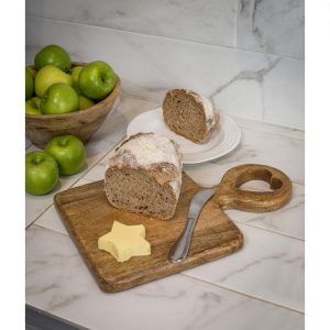 18SS66 Heart Solid Wood Chopping Board