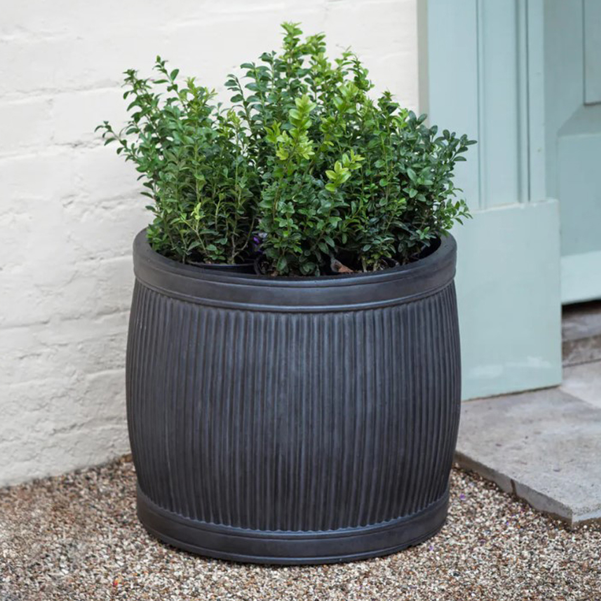 BTPL01S Hand Made Grey Garden Planter Interior Flair