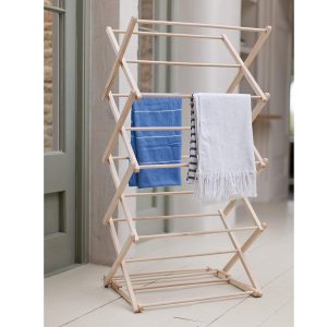 Wooden Beech Folding Clothes Horse a