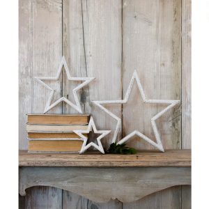 11SS53 Set of 3 Mantelpiece Stars