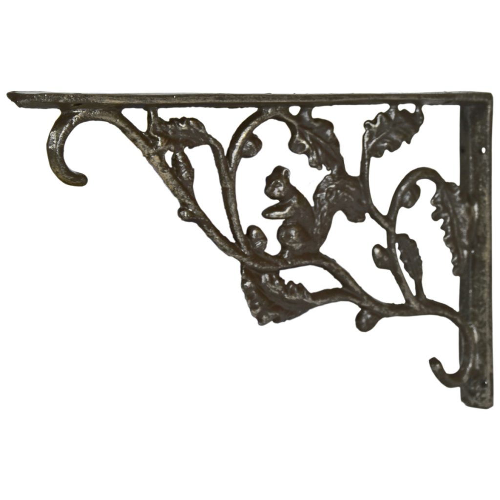 Brown Squirrel Shelf Bracket Interior Flair