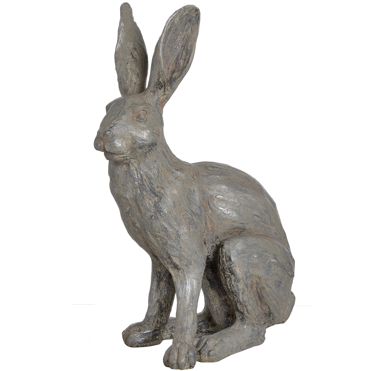 large rabbit statues
