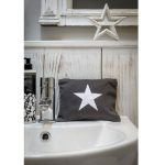 18SS207 Grey White Star Toiletry Bag