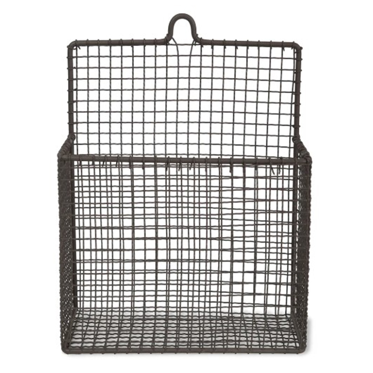 Wall mounted metal letter rack outlet