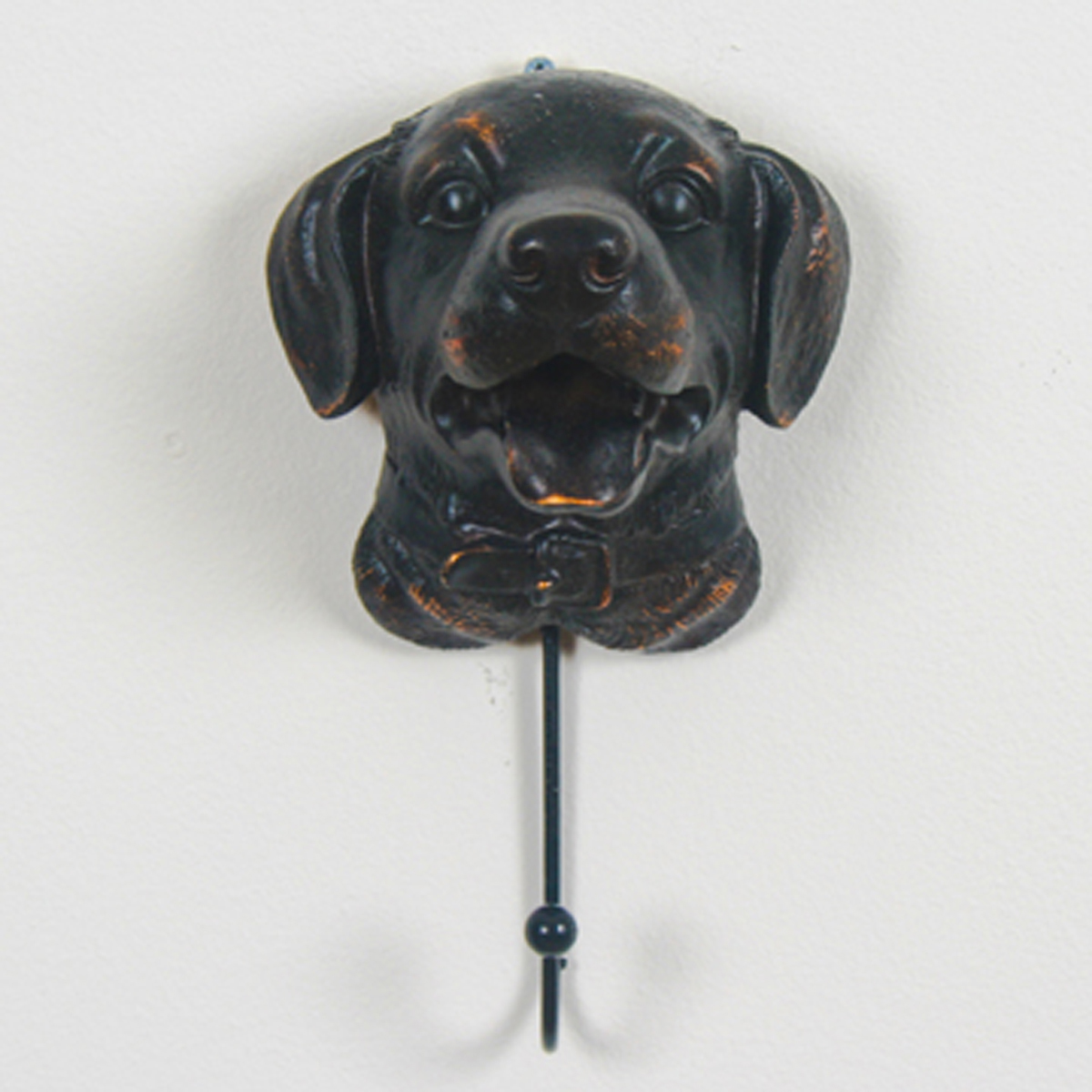 Labrador Dog Brown Black Wall Hook - Interior Flair