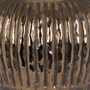 19424-a Bronze Metallic Ceramic Table Lamp