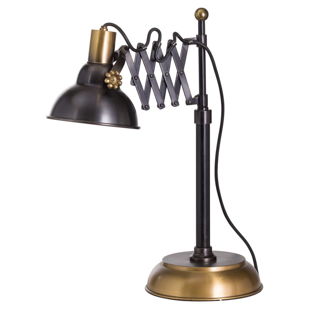 20527 Industrial Style Scissor Table Lamp