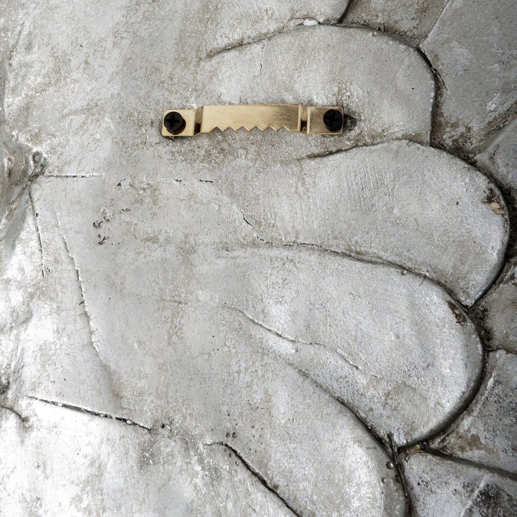 17992-b Pair of Large Silver Angel Wings