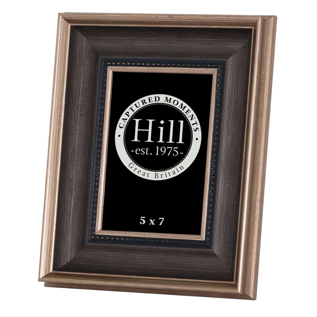 19291 Antique Gold Black 5 x 7 Frame