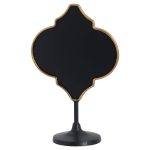 19707 Vintage Style Bronze Shaped Chalk Board