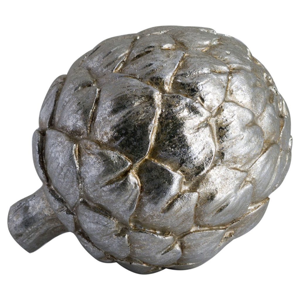 19831 Silver Artichoke Decoration