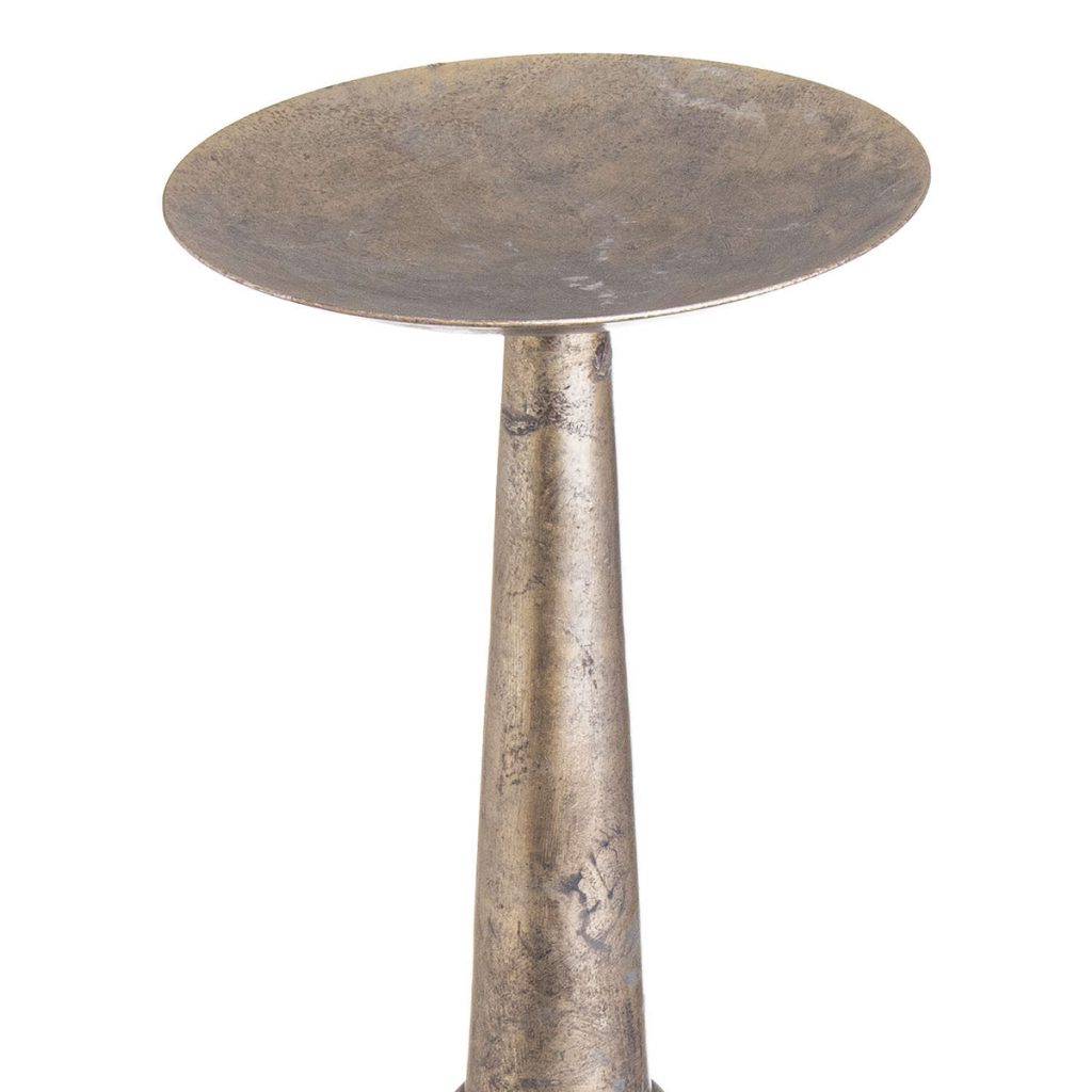 20285-b Extra Large Silver Candle Holder