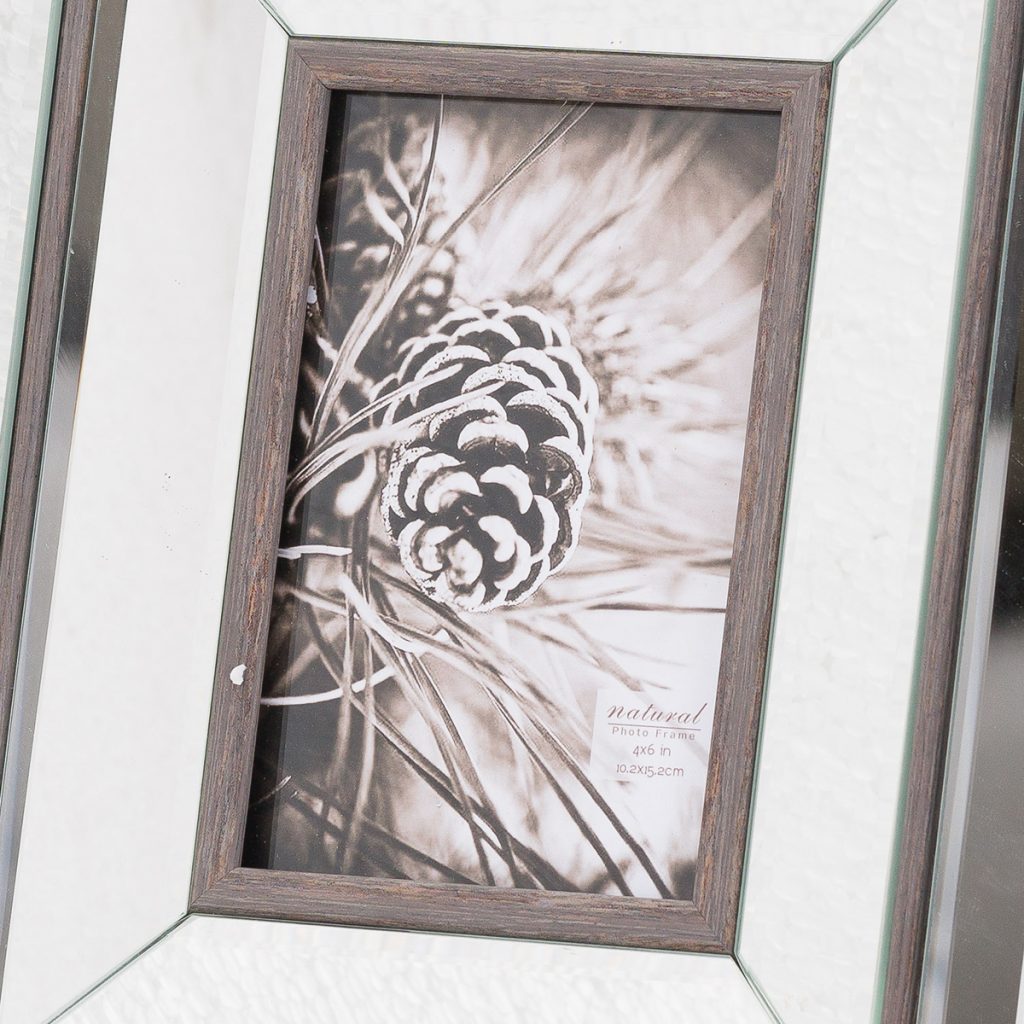 20836-a Luxury Bevelled Mirror 4 x 6 Frame