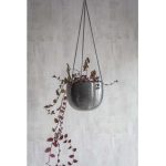 FPAP02 Grey Farringdon Hanging Plant Pot