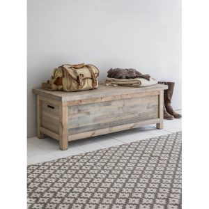 AWBB02 Rustic Grey Aldsworth Bench Box