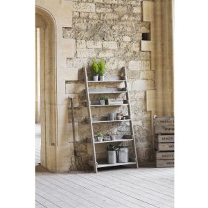 AWSL02 Wide Grey Aldsworth Shelf Ladder