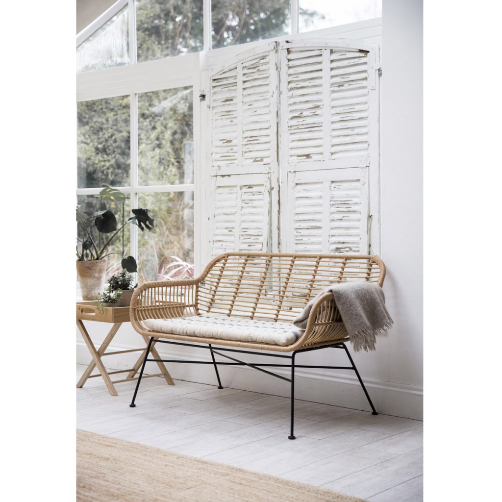 BERA03 a Bamboo Style Hampstead Garden Bench