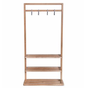 BOCR04 Sturdy Wooden Ash Clothes Rail