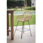 BSRA04 Hampstead Bamboo Bar Stool