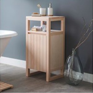 CABE01 a Contemporary Style Beech Storage Cabinet