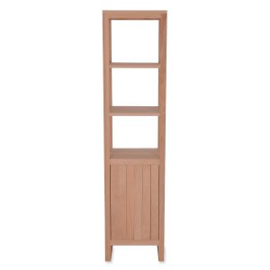 CABE02_Tall Contemporary Style Beech Cabinet