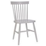 CHCH01 Pair White Spindle Back Chairs