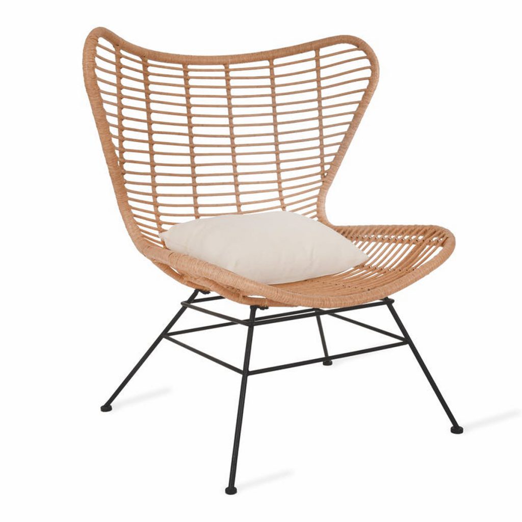 CHRA06_Weatherproof Bamboo Winged Back Chair