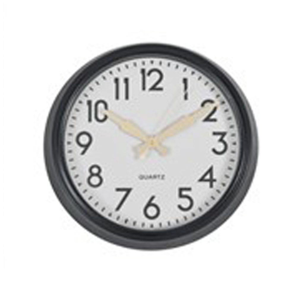 CLCN02 Retro Style Dark Grey Wall Clock c