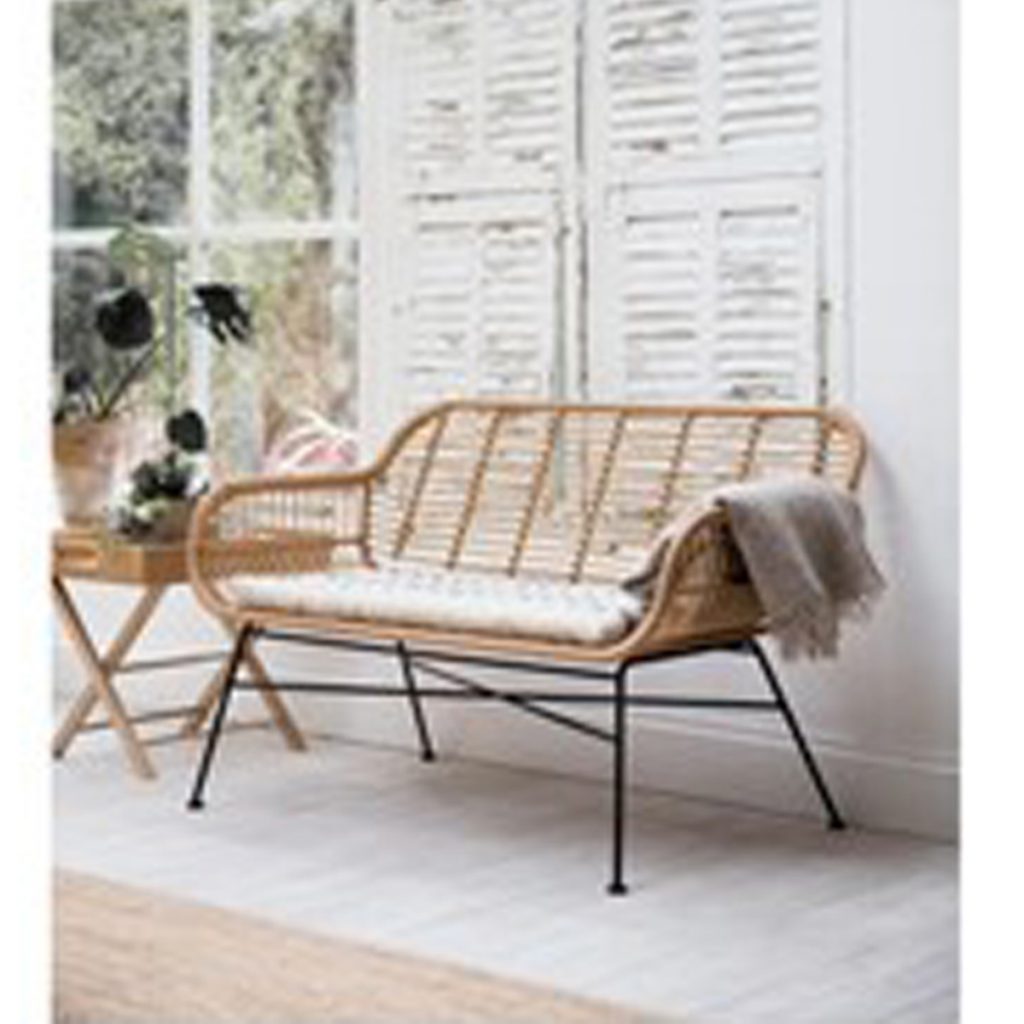 ERA03 Contemporary Bamboo Style Garden Bench a