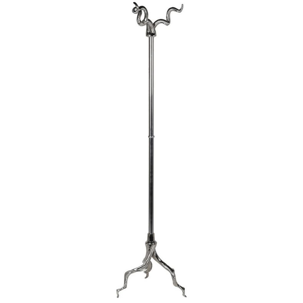 KGN022 Tall Antlers Silver Coat Stand