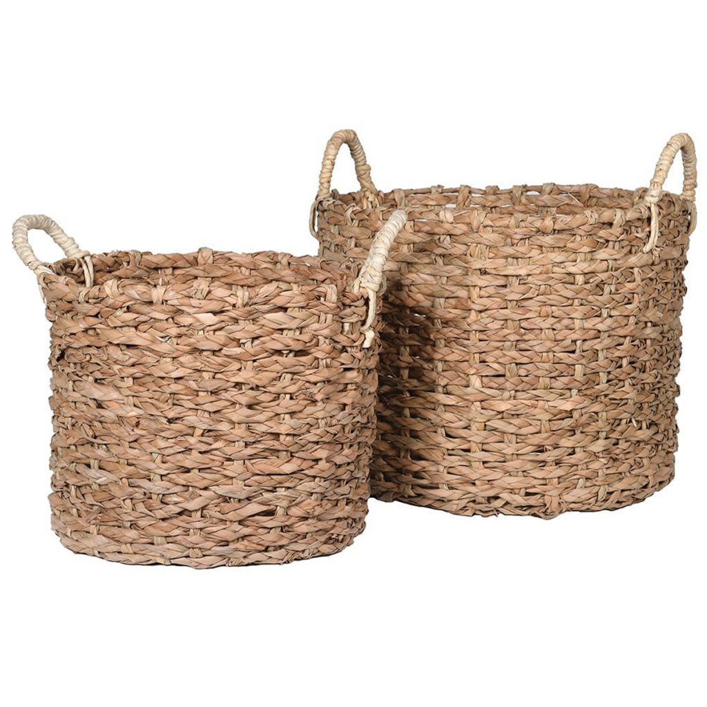 LG150 Set of 2 Large Seagrass Baskets