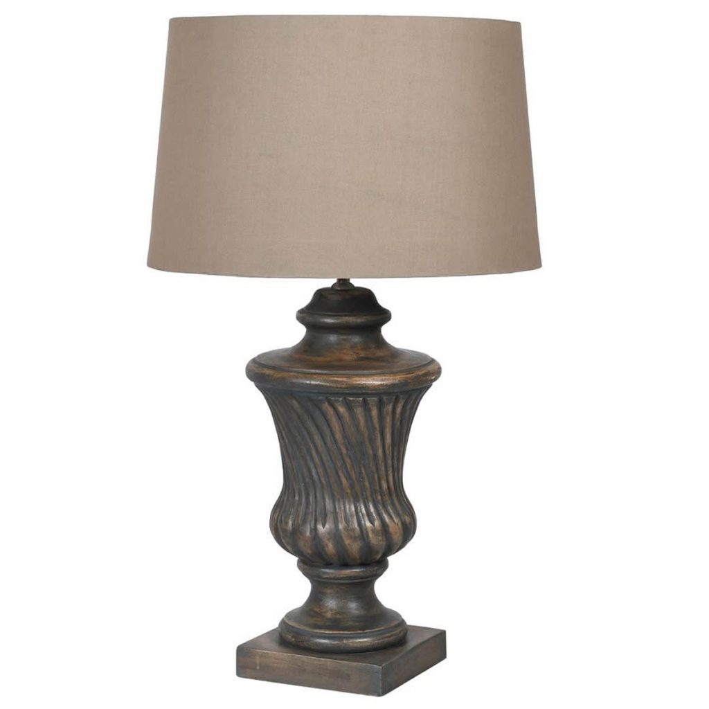 ASM039 Large Trophy Lamp with Shade