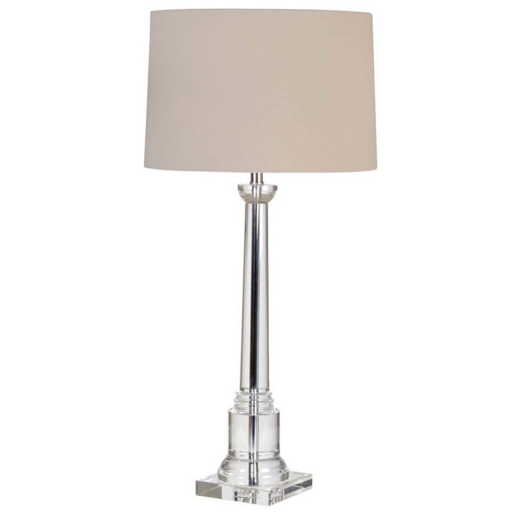 UTL048 Large Crystal Glass Column Lamp