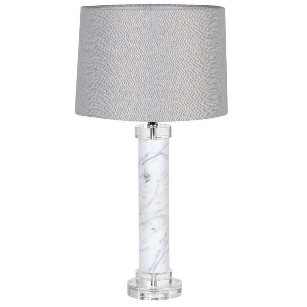 UTL054 Marble Acrylic Column Lamp