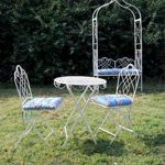 1024 Vintage Style Cream Bistro Set