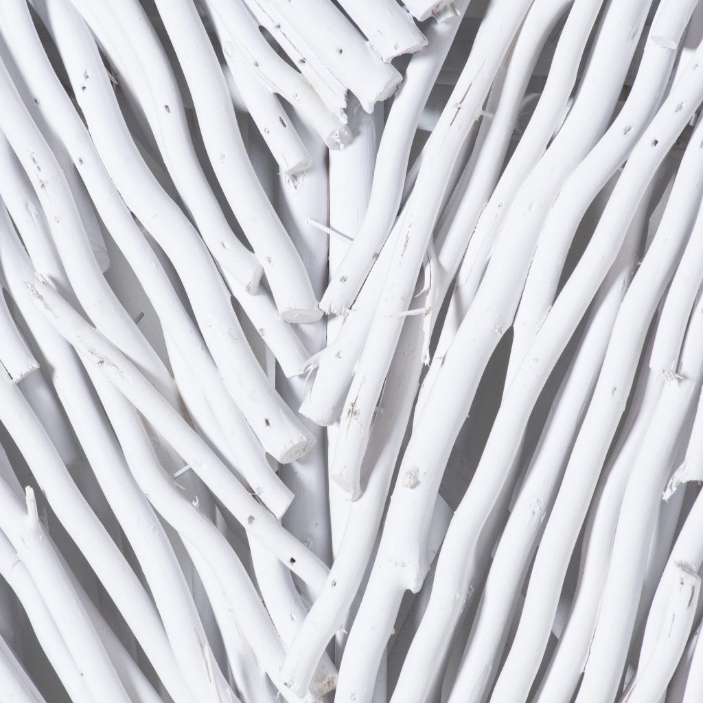 21427-a Large White Willow Branch Heart