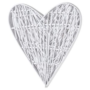21429-b White Willow Branch Wall Heart