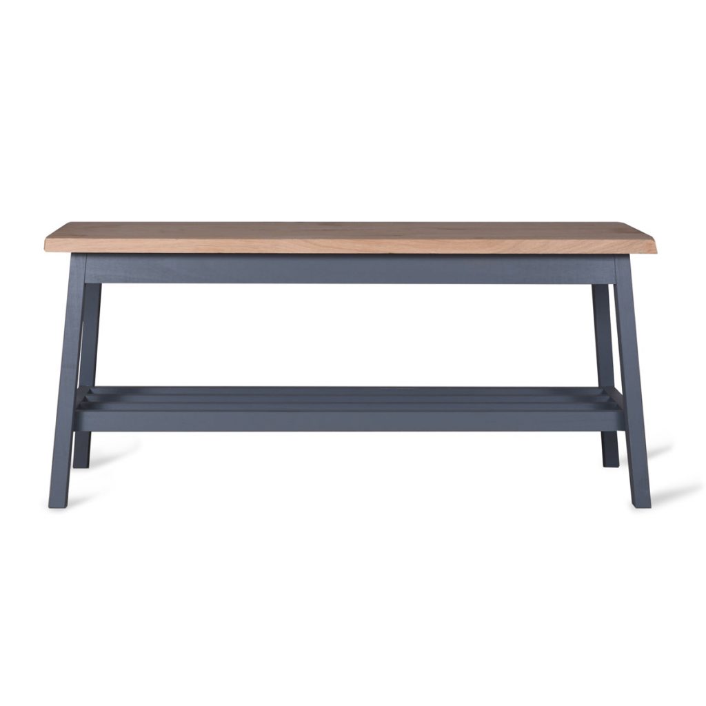 Grey Oak Hall Storage Bench Interior Flair